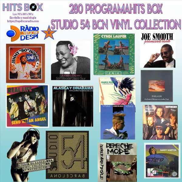 280 Programa Hits Box - Studio 54 Barcelona Vinyl Collection - Topdisco Radio - Dj. Xavi Tobaja