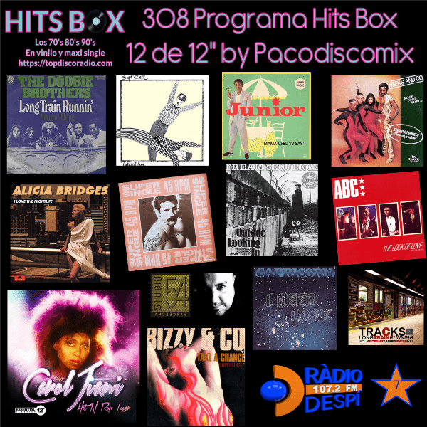 308 Programa Hits Box - Seleccion Pacodiscomix - Topdisco Radio - Dj. Xavi Tobaja