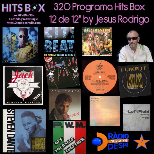 320 Programa Hits Box - Jesus Rodrigo - Topdisco Radio - Dj. Xavi Tobaja