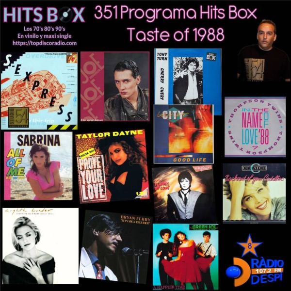 351 Programa Hits Box Taste of 1988