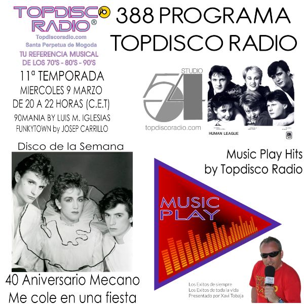 388 Programa Topdisco Radio