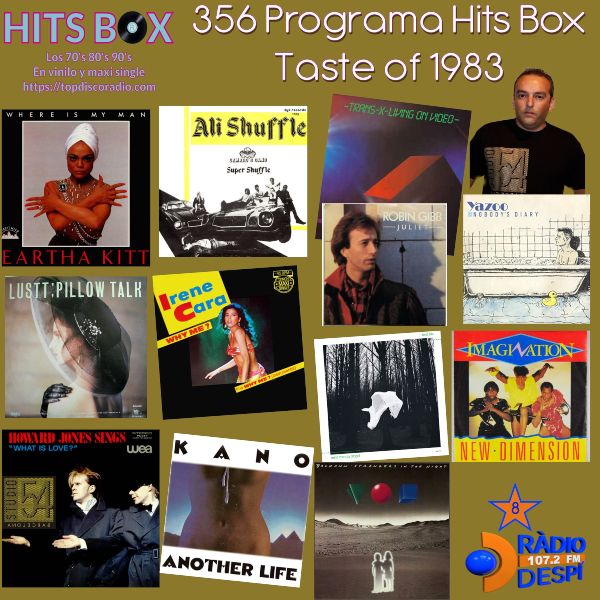 356 Programa Hits BoxTaste of 1983 - Xavi Tobaja - Topdisco Radio