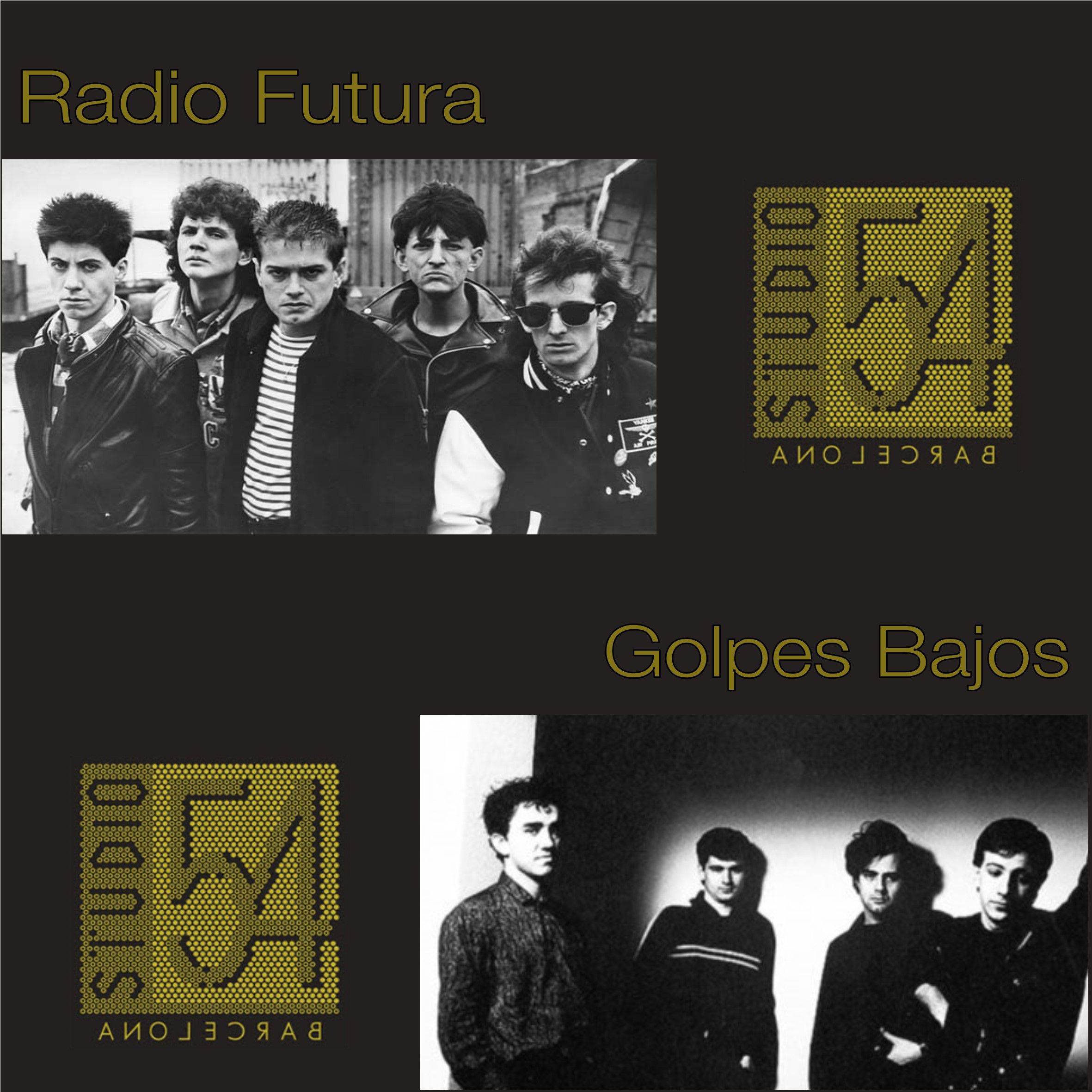 Radio Futura - Golpes Bajos - Topdsico Radio - Studio 54 Barcelona