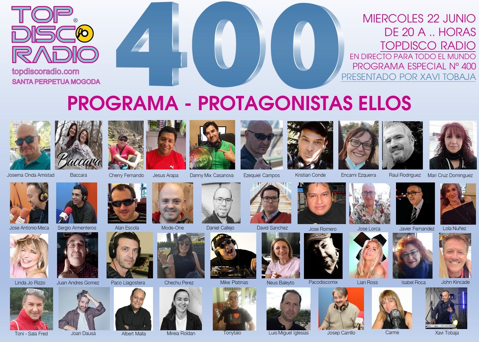 400 PROGRAMA ESPECIAL LA AUDIENCIA PROTAGONISTA