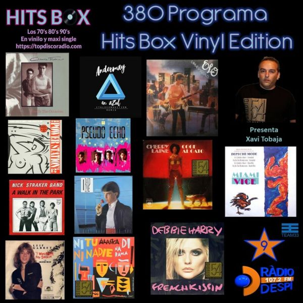 380 Programa Hits Box Vinyl Edition - Topdisco Radio - Xavi Tobaja - Radio Despi