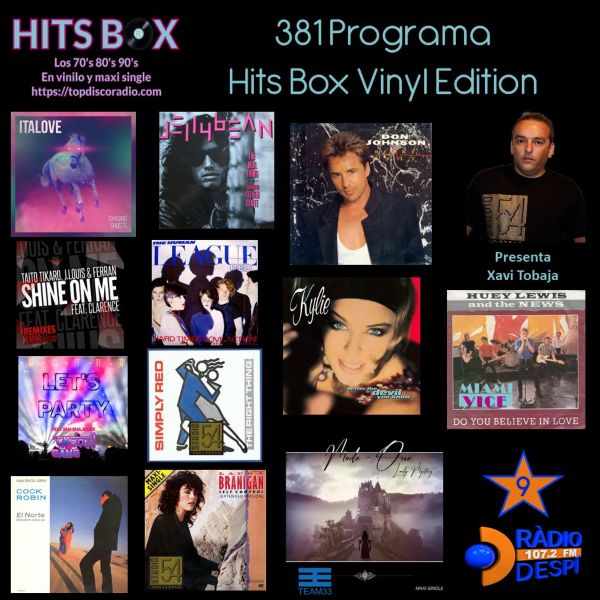 381 Programa Hits Box Vinyl Edition - Topdisco Radio