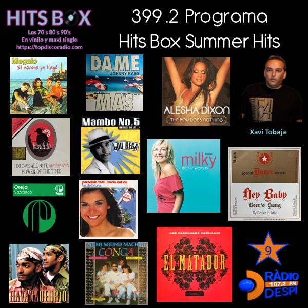 399.2 Programa Hits Box Summer Hits