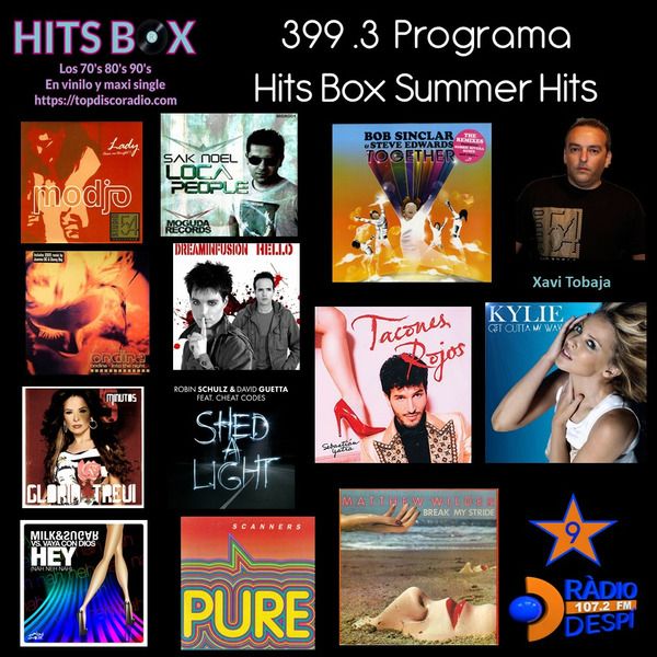 399.3 Programa Hits Box Summer Hits