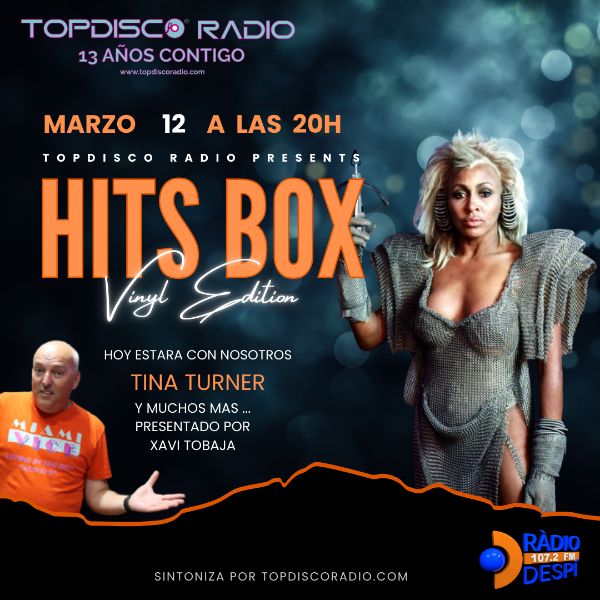 Tina Turner - Hits Box Vinyl Edition - Topdisco Radio - Xavi Tobaja