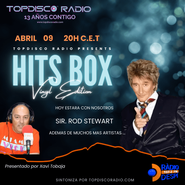 Rod Stewart - Hits Box Vinyl Edition - Topdisco Radio - Xavi Tobaja