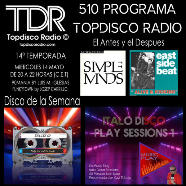 510 Programa Topdisco Radio - Xavi Tobaja