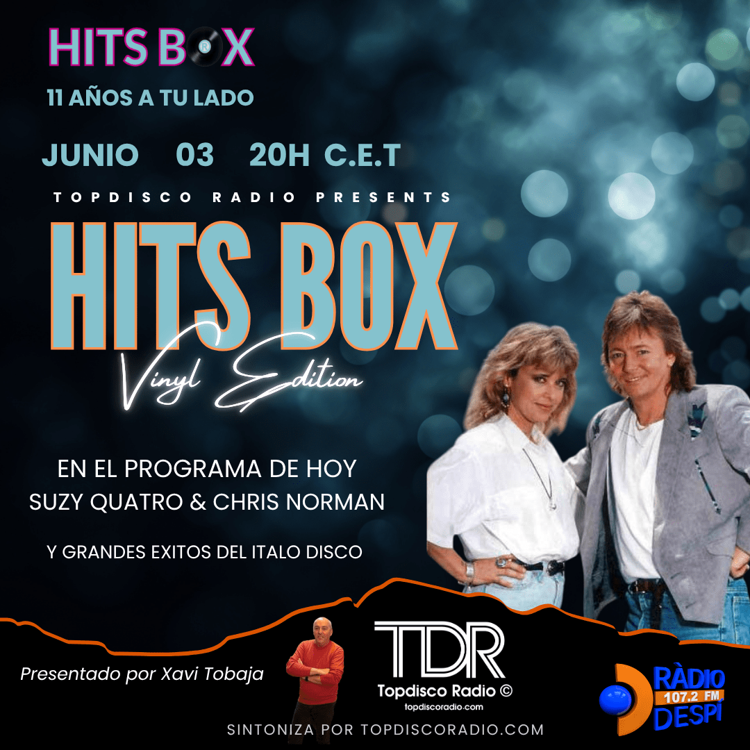 470 Programa Hits Box Vinyl Edition - Suzy Quatro & Chris Norman - Topdisco Radio