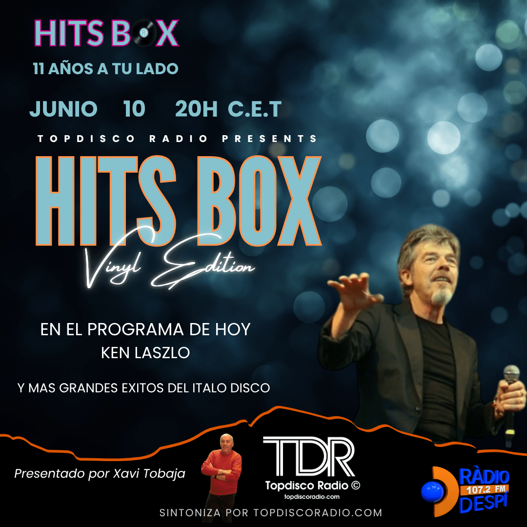 471 Programa Hits Box Vinyl Edition - Ken Laszlo - Topdisco Radio