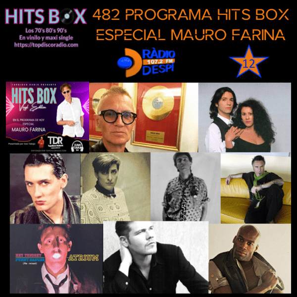 482 programa hits box especial Mauro Farina