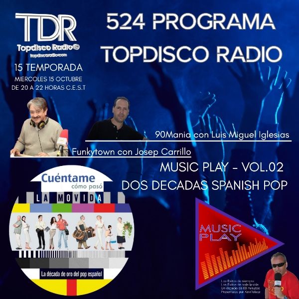 524 Programa Topdisco Radio 524 Programa Topdisco Radio