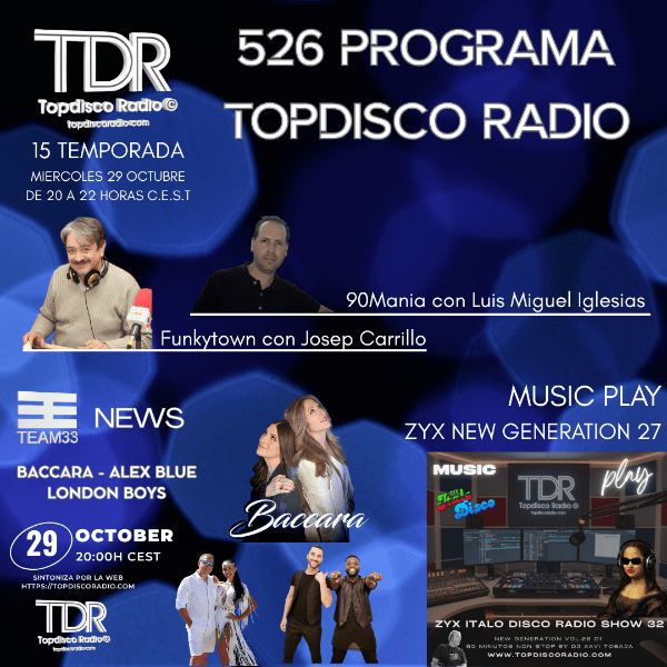 526 Programa Topdisco Radio