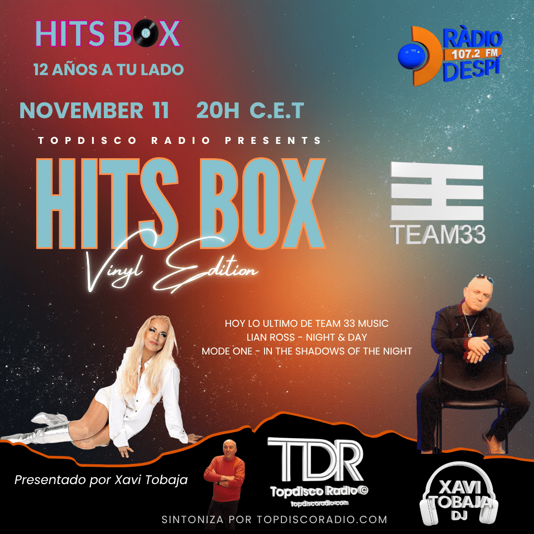 485 Programa Hits Box Vinyl Edition - LIAN ROSS & MODE ONE - Topdisco Radio