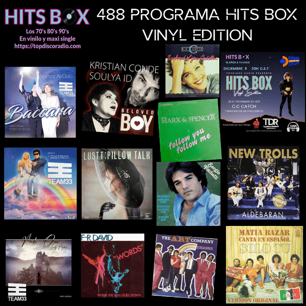 488 Programa Hits Box Vinyl Edition