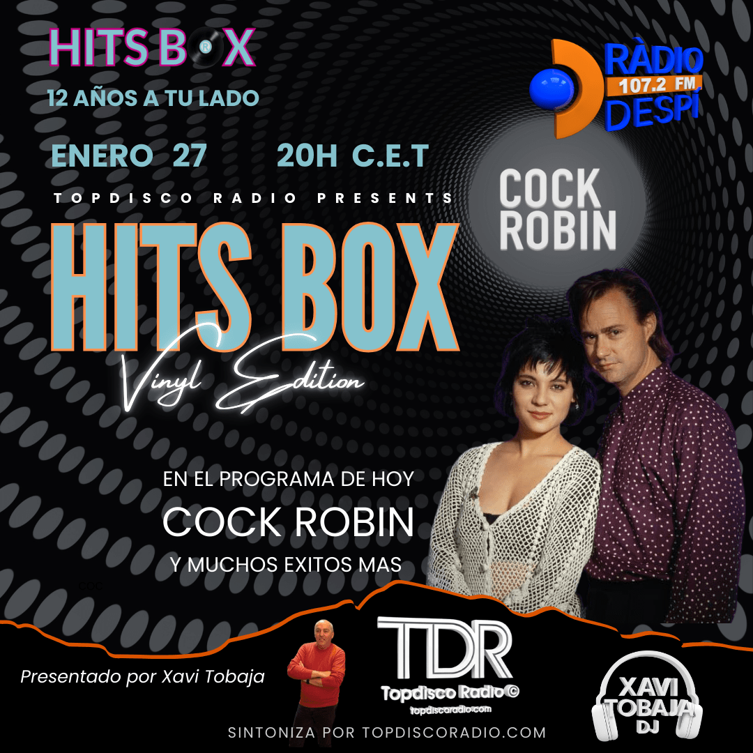 493 Programa Hits Box Vinyl Edition - Cock Robin - Topdisco Radio