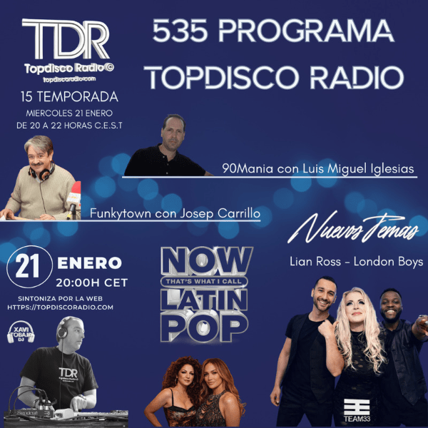 535 Programa Topdisco Radio