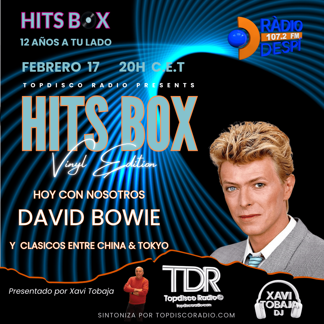 496 Programa Hits Box Vinyl Edition - David Bowie - Topdisco Radio