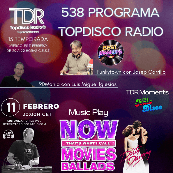 538 Programa Topdisco Radio
