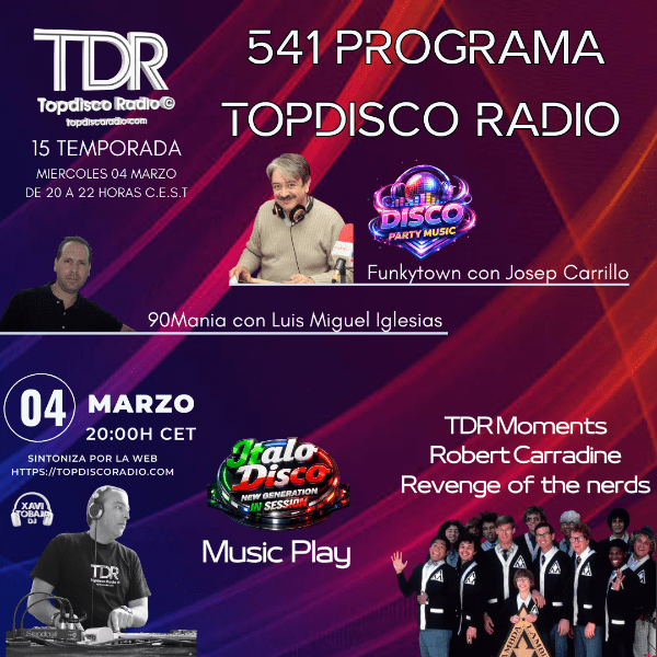 541 Programa Topdisco Radio