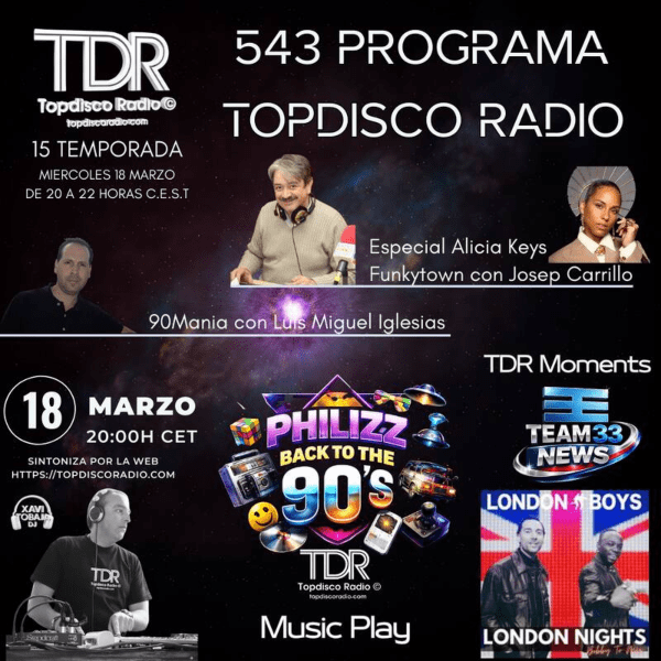543 Programa Topdisco Radio