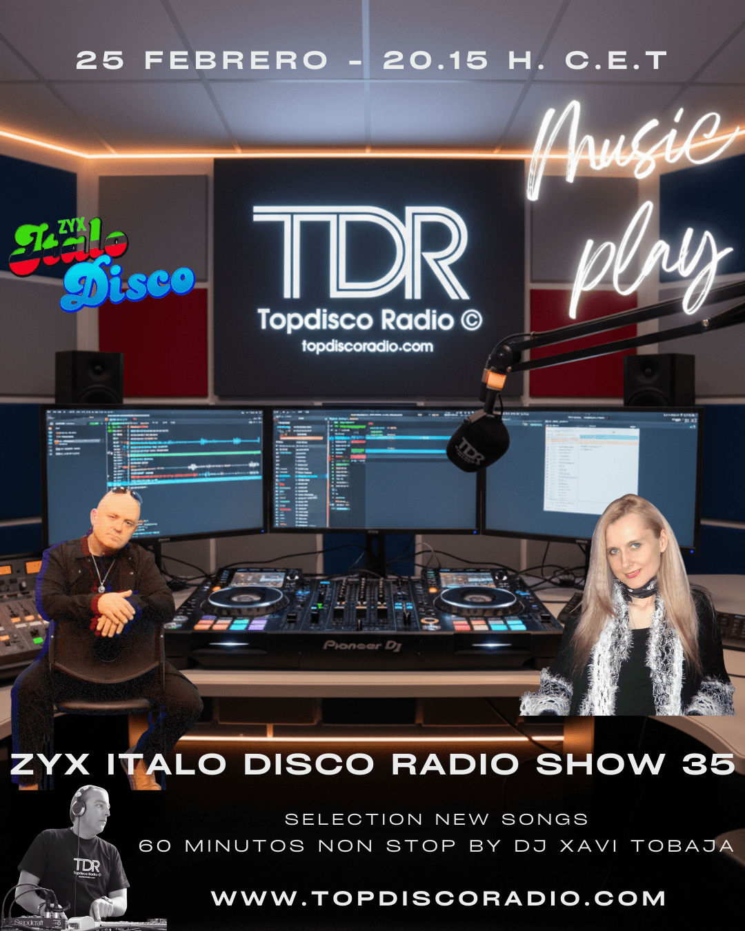 ZYX ITALO DISCO RADIO SHOW 35 - TOPDISCO RADIO