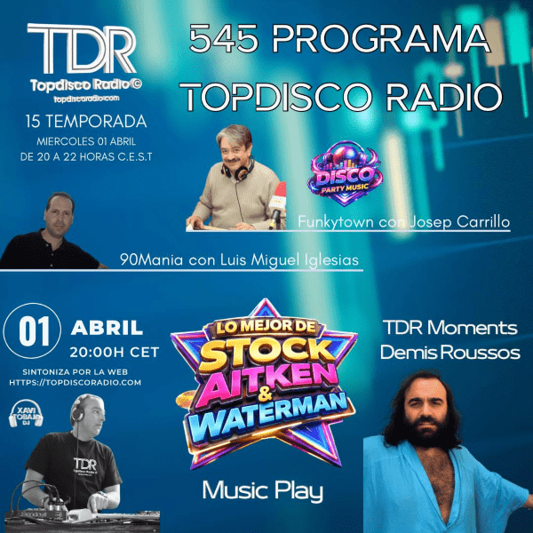 545 Programa Topdisco Radio