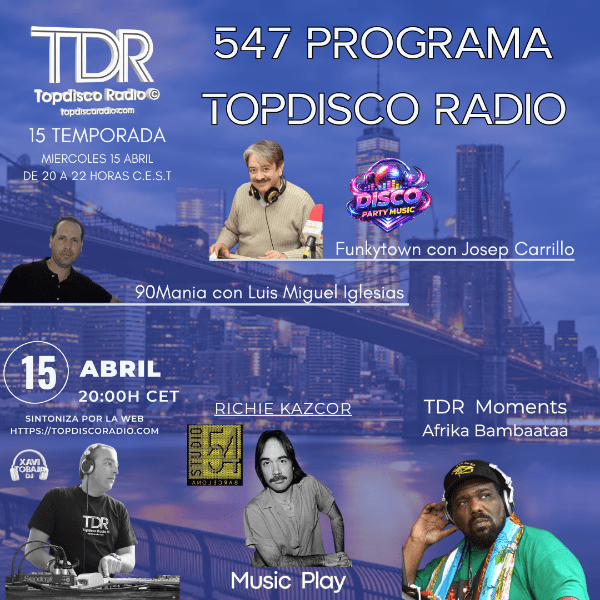 547 Programa Topdisco Radio