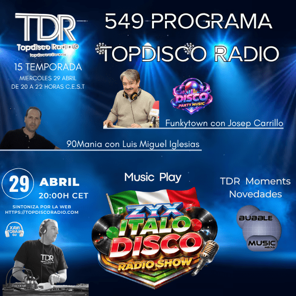 549 Programa Topdisco Radio