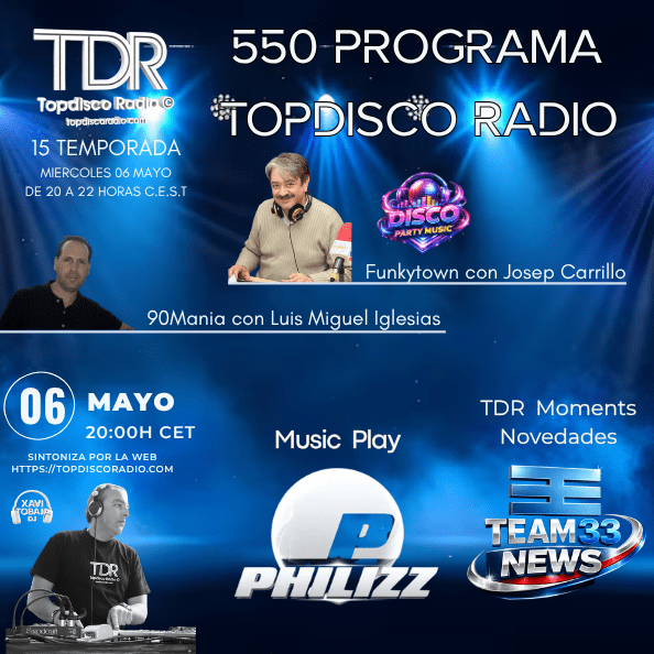 550 Programa Topdisco Radio