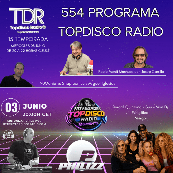 554 Programa Topdisco Radio