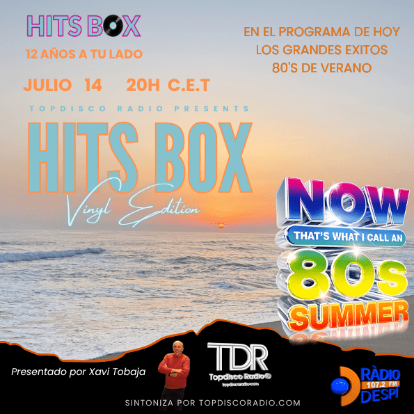 513 Programa Hits Box Vinyl Edition - Now 80's Summer
