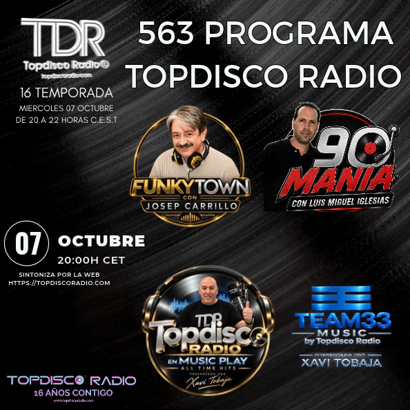563 Programa Topdisco Radio